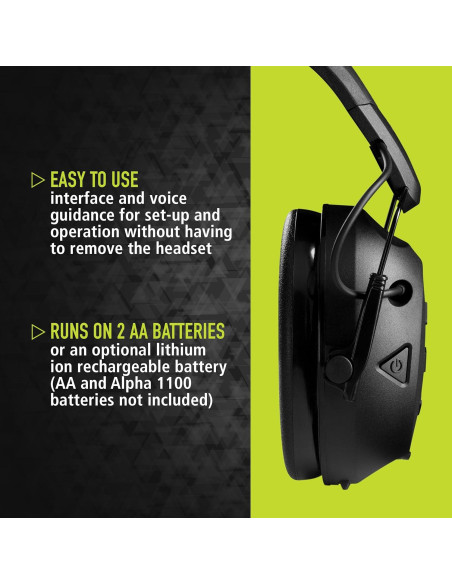 Auriculares de Protección Auditiva Bluetooth 3M Peltor Sport Tac 500