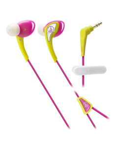 Auriculares In-Ear Audio-Technica ATH-SPORT2YP Amarillo/Rosa