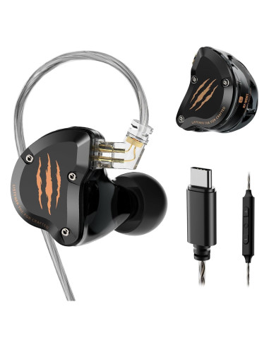 Auriculares In Ear RYTHFLO WD01 HiFi USB-C con Micrófono