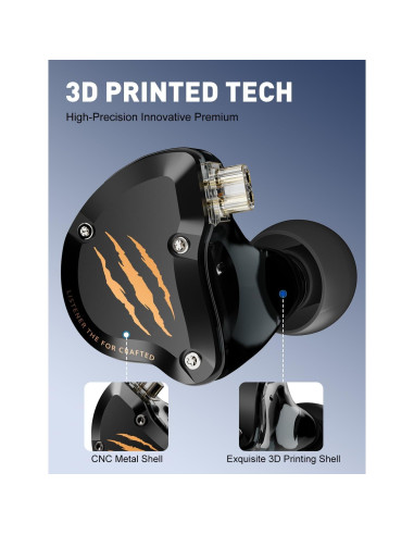 Auriculares In Ear RYTHFLO WD01 HiFi USB-C con Micrófono