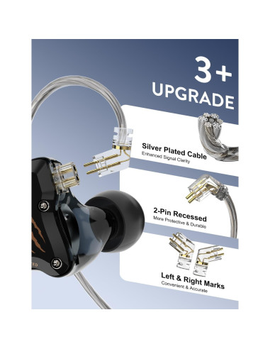 Auriculares In Ear RYTHFLO WD01 HiFi USB-C con Micrófono