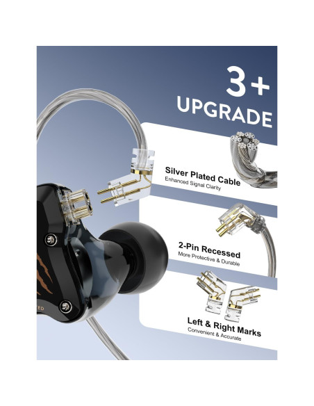 Auriculares In Ear RYTHFLO WD01 HiFi USB-C con Micrófono Auriculares In Ear RYTHFLO WD01 HiFi USB-C con Micrófono