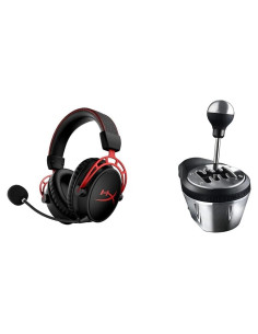 Auriculares HyperX Cloud Alpha Wireless - 300 horas, DTS, PC, PS4, Xbox