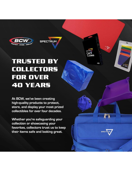 Estuche para Cartas BCW Prism Púrpura Charoita - 100 Cartas