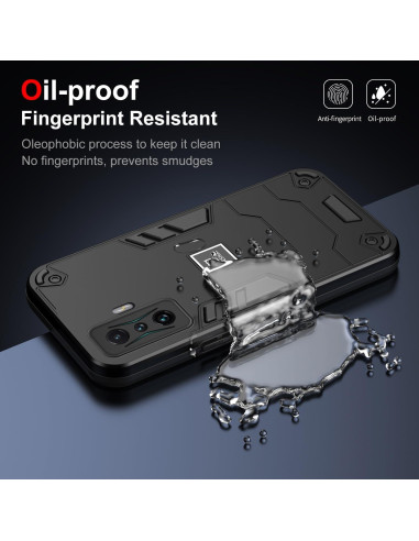 Funda protectora doble capa TPU+PC para Xiaomi Poco F4 GT 5G