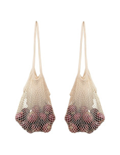 Bolsas de Almacenamiento de Algodón Orgánico - 2 Piezas