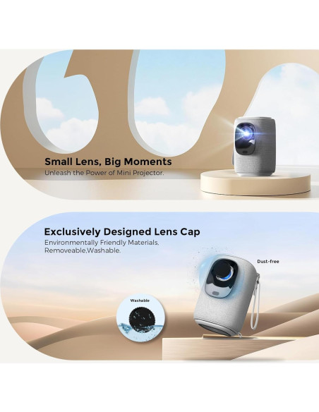 Mini Proyector Portátil ONOAYO AY2PRO 550 ANSI WiFi Bluetooth Mini Proyector Portátil ONOAYO AY2PRO 550 ANSI WiFi Bluetooth