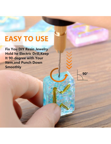 Juego de Taladro Eléctrico Honoson con 8 Brocas 0.8-1.2mm