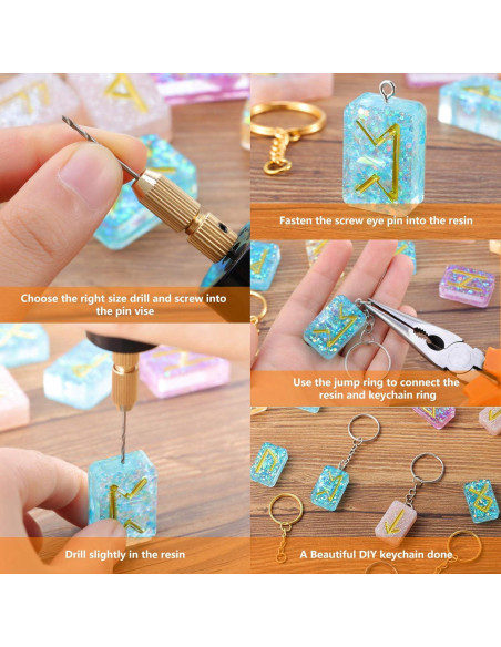 Juego de Taladro Eléctrico Honoson con 8 Brocas 0.8-1.2mm