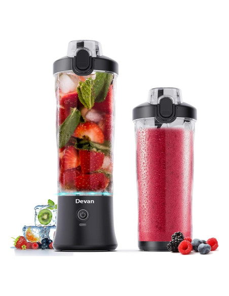 Licuadora portátil Devan 20 oz impermeable libre de BPA