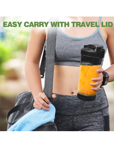 Licuadora portátil Devan 20 oz impermeable libre de BPA