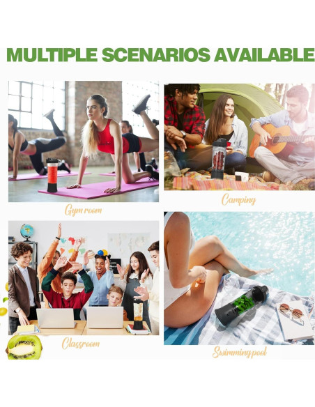 Licuadora portátil Devan 20 oz impermeable libre de BPA