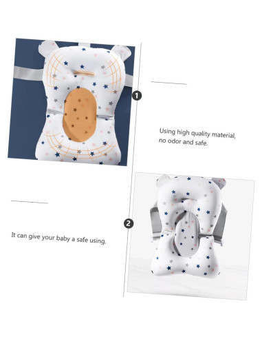 Cojín Flotante para Baño FRCOLOR para Recién Nacidos 50x35cm