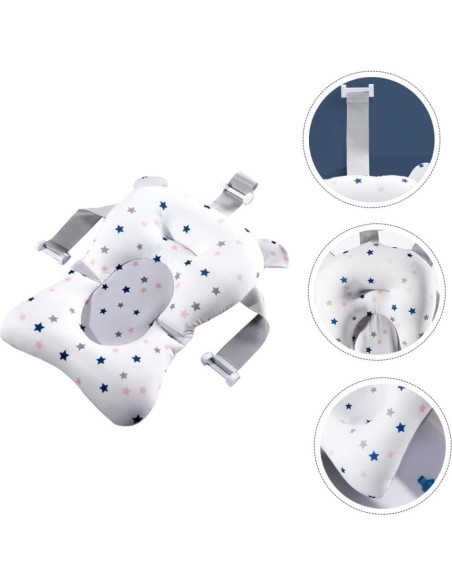 Cojín Flotante para Baño FRCOLOR para Recién Nacidos 50x35cm