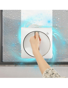 Robot Limpiador de Ventanas LIAUHO 2500Pa Doble Rocío 50ml 2