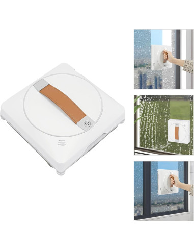 Robot Limpiador de Ventanas LIAUHO 2500Pa Doble Rocío 50ml