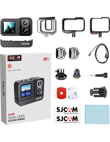 Cámara de Acción SJCAM SJ20 4K Doble Lente Estabilizada