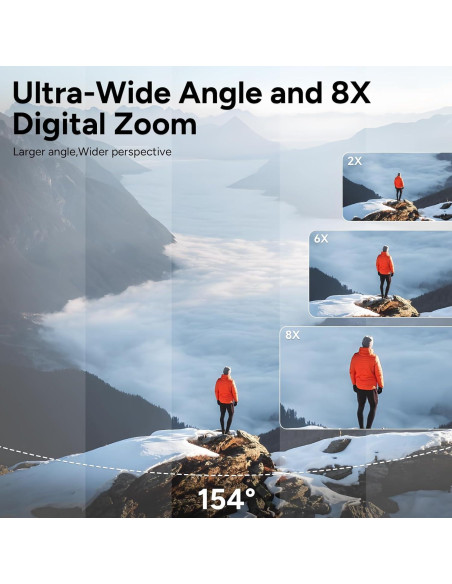 Cámara de Acción SJCAM SJ20 4K Doble Lente Estabilizada