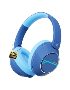 Auriculares Inalámbricos SteelLumen Nova1Pro con ANC 40H Azul