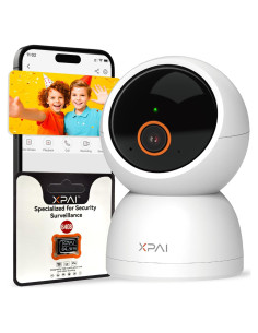 Cámara de Seguridad Interior XPAI 3K 360 Sin Suscripción