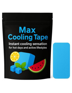 Parches Refrigerantes MAX Cooling Hydrogel - 10 Piezas 11.94x5.08 cm
