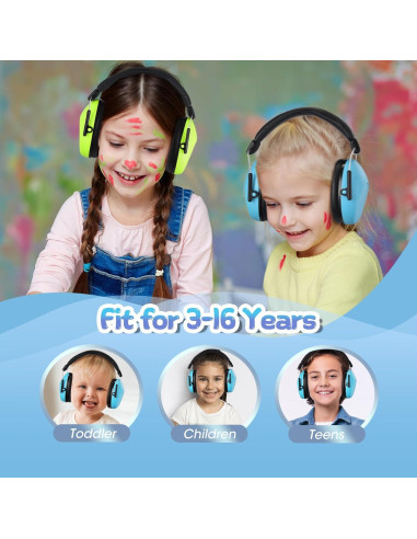 Auriculares Canceladores de Ruido Onhear para Niños SNR28dB