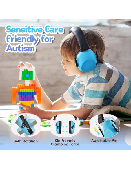 Auriculares Canceladores de Ruido Onhear para Niños SNR28dB