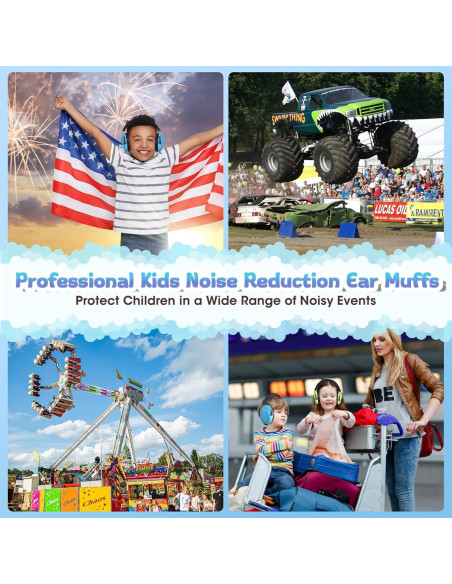 Auriculares Canceladores de Ruido Onhear para Niños SNR28dB