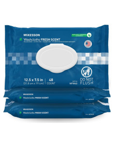 Toallitas Desechables McKesson Aromatizadas 48 Unidades