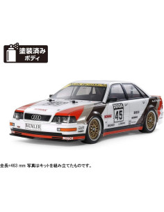 Coche RC Tamiya 58682 Audi V8 1:10 TT-02 4WD Modelismo 2