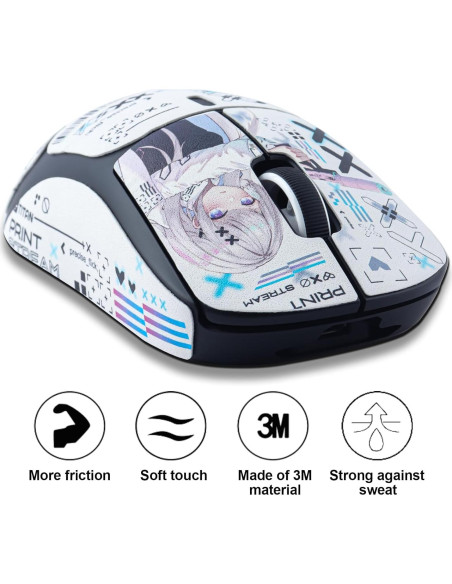 Cinta Antideslizante JOMKIZ para Ratón Logitech G Pro X