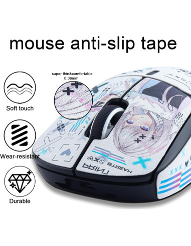 Cinta Antideslizante JOMKIZ para Ratón Logitech G Pro X