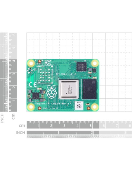 Módulo de Cálculo Raspberry Pi 4 2GB RAM Sin Wi-Fi CM4002000