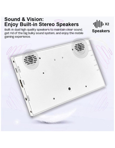 Monitor Portátil 7" Lesown P70CW-T IPS Táctil 1024x600