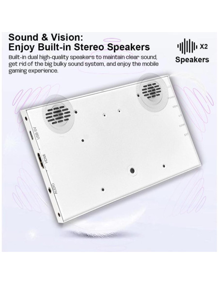 Monitor Portátil 7" Lesown P70CW-T IPS Táctil 1024x600