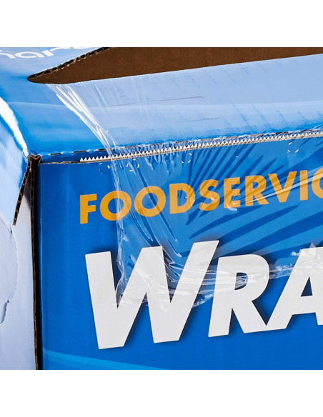 Película de Alimentos Karat WRAP N GO 30.48 cm x 609.6 m con Cortador