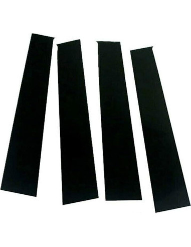 Cubierta de Pilar Ventana Exterior Toyota Tundra 2007-2021 Negro