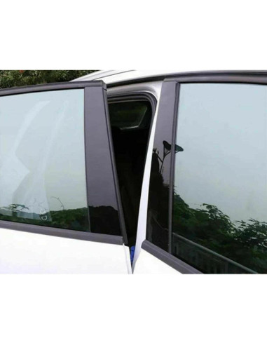 Cubierta de Pilar Ventana Exterior Toyota Tundra 2007-2021 Negro