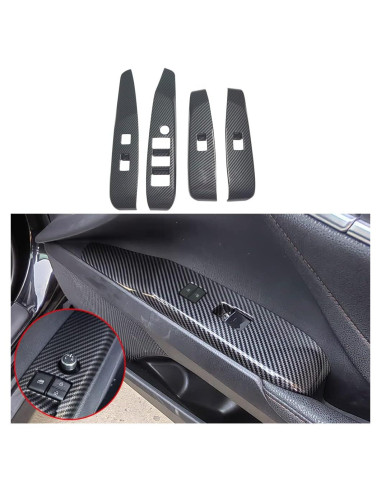 Cubierta de panel de interruptor Kolya para Toyota Camry 2018-2025