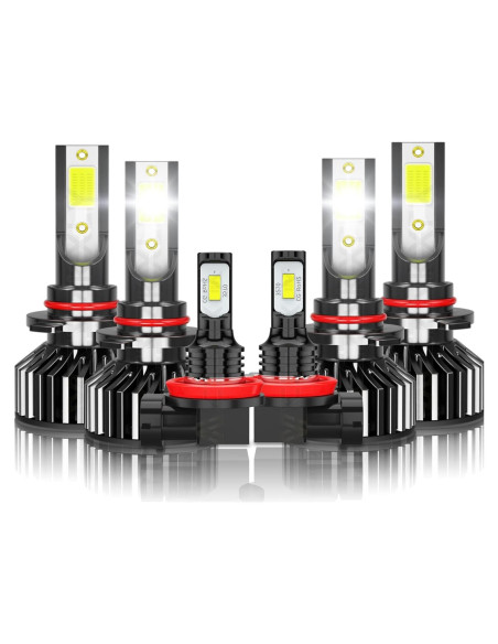 Luces Antiniebla VCSZKXLY 9005 Alta Potencia para Toyota RAV4 2013-2015