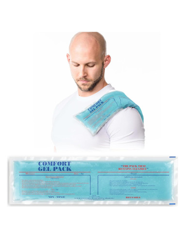 Paquete de Hielo Reutilizable Flexible Accurate 12.7x45.7cm