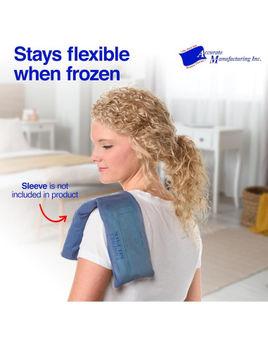 Paquete de Hielo Reutilizable Flexible Accurate 12.7x45.7cm