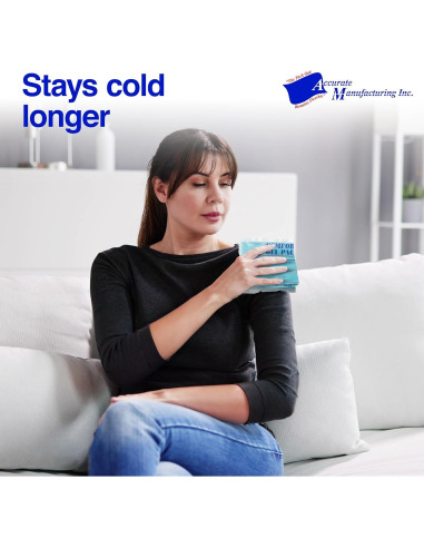 Paquete de Hielo Reutilizable Flexible Accurate 12.7x45.7cm