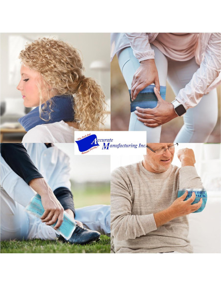 Paquete de Hielo Reutilizable Flexible Accurate 12.7x45.7cm