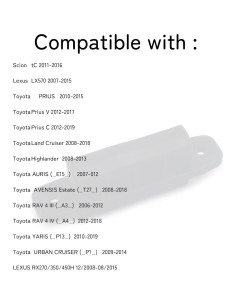 Interruptor de liberación de maletero RuiWen 84840-28040 Compatible con Lexus y Toyota 2