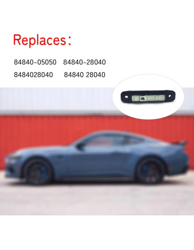 Interruptor de liberación de maletero RuiWen 84840-28040 Compatible con Lexus y Toyota