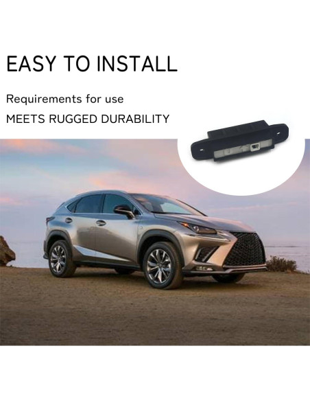 Interruptor de liberación de maletero RuiWen 84840-28040 Compatible con Lexus y Toyota