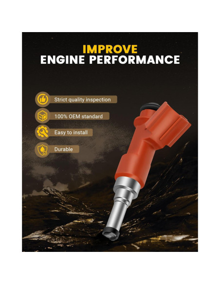 Inyectores de Combustible OCPTY para Lexus y Toyota 3.5L