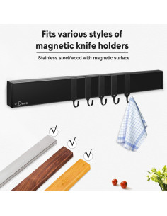 Ganchos Magnéticos de Acero Inoxidable Dmore - 10 Piezas 2