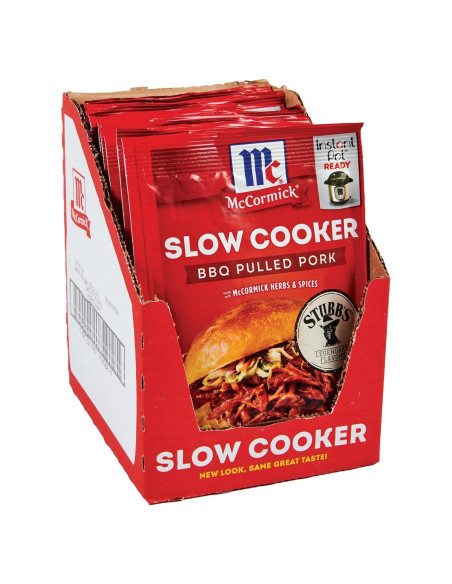 Mezcla Sazonador Cerdo Desmenuzado McCormick 45.36 g (Paquete de 12)